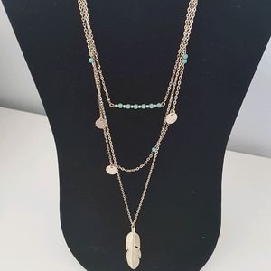 Multilayer Gold Necklace (Comes with a box)